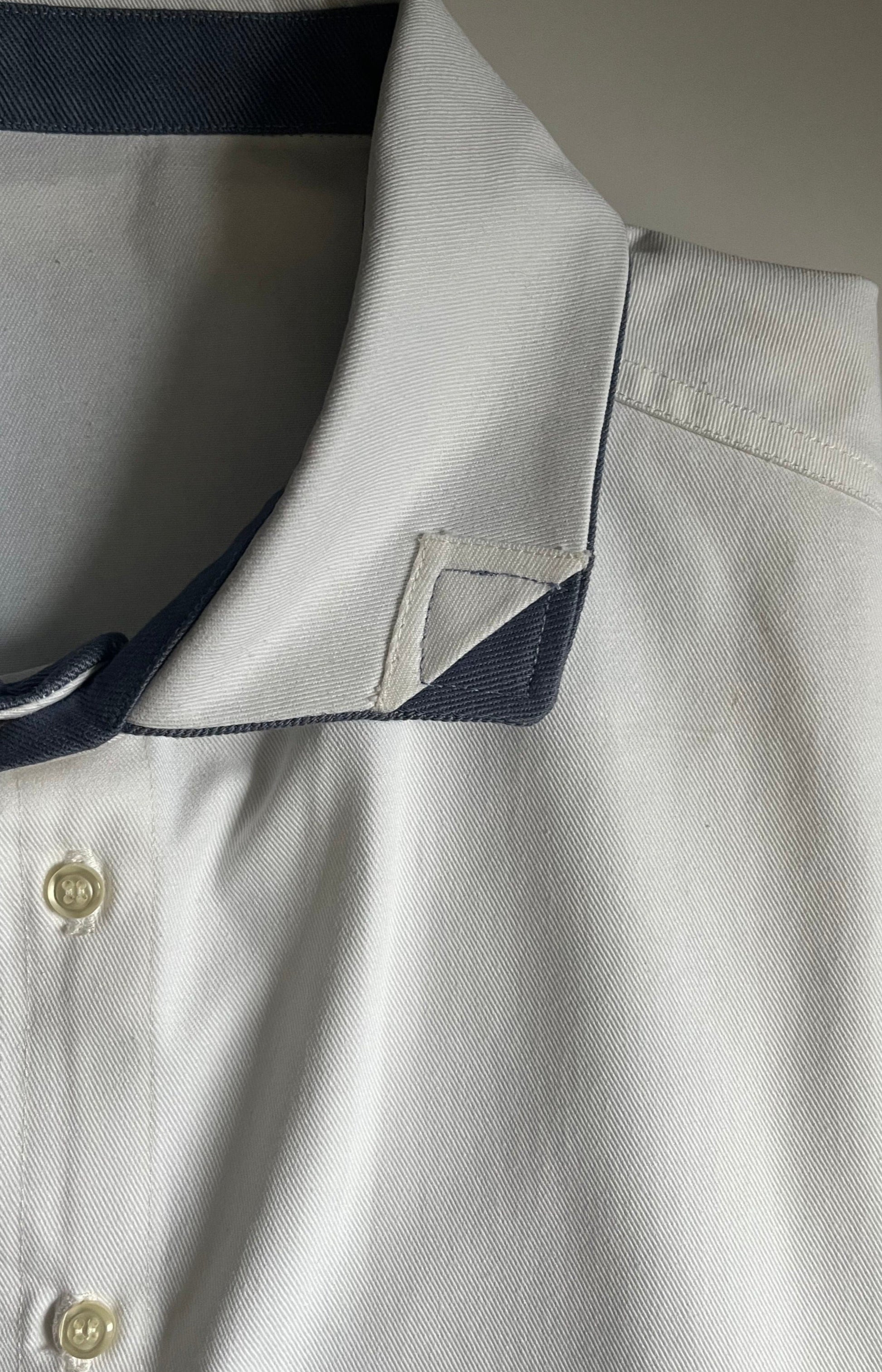 atypical attire shirt - menswear white shirt - luxury cotton twill shirt 