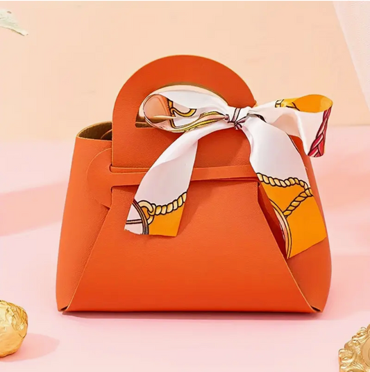Wrapping - Orange Gift Bag